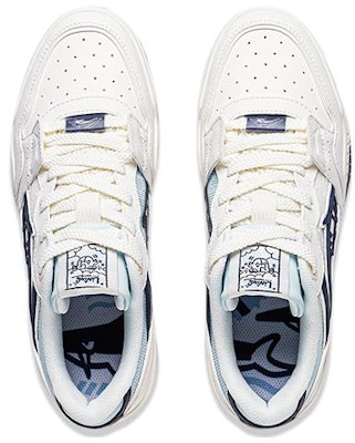 (Women) Li-Ning Moon White 'White Ocean Blue' AGCS252-16 Lookbook (Women) Li-Ning Moon White 'White Ocean Blue' AGCS252-16