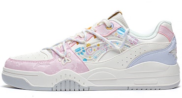 (Women) Li-Ning Moon White 'White Pink' AGCS252-11 (Women) Li-Ning Moon White 'White Pink' AGCS252-11