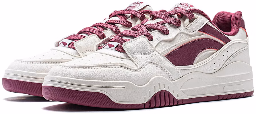 (W) Li-Ning Moon White 'Blanco Morado Rojo' AGCS252-20 Lookbook (W) Li-Ning Moon White 'Blanco Morado Rojo' AGCS252-20