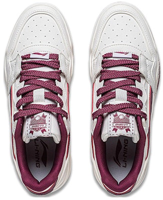 (W) Li-Ning Moon White 'Blanco Morado Rojo' AGCS252-20 Shop (W) Li-Ning Moon White 'Blanco Morado Rojo' AGCS252-20
