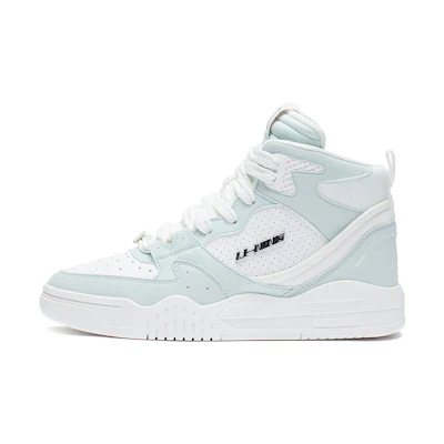 (W) Li-Ning Moon White High 'White Baby Blue'