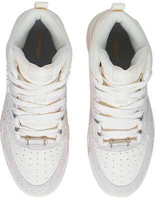 (Women) Li-Ning Moon White High 'White Beige' AGCS250-3 Shop (Women) Li-Ning Moon White High 'White Beige' AGCS250-3