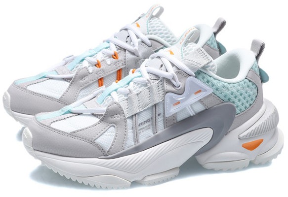 (W) Li-Ning Nebula M1 'Abu Putih' Sepatu AGCQ244-1 Lookbook (W) Li-Ning Nebula M1 'Abu Putih' Sepatu AGCQ244-1