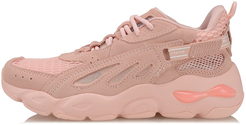 (Women) Li-Ning New York Fashion Week Breathable Lightweight Casual Dad Shoes Pink AGLP104-2 Buy (Women) Li-Ning New York Fashion Week Breathable Lightweight Casual Dad Shoes Pink AGLP104-2