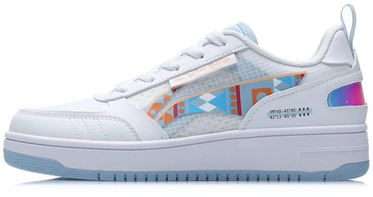 (Women) Li-Ning No.258 Classic Leisure Low 'White Blue' AGCR202-3 Buy (Women) Li-Ning No.258 Classic Leisure Low 'White Blue' AGCR202-3
