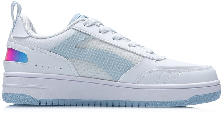 (Women) Li-Ning No.258 Classic Leisure Low 'White Blue' AGCR202-3 Order (Women) Li-Ning No.258 Classic Leisure Low 'White Blue' AGCR202-3