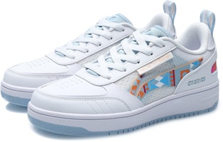 (W) Li-Ning No.258 Kasual Klasik Low 'Putih Biru' AGCR202-3 Lookbook (W) Li-Ning No.258 Kasual Klasik Low 'Putih Biru' AGCR202-3