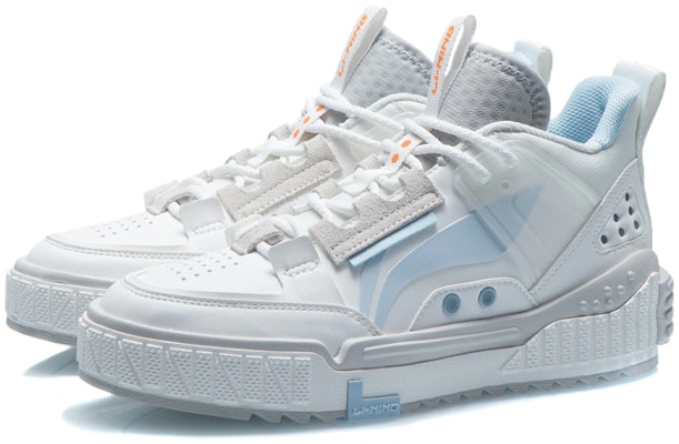 (Women) Li-Ning No.258 Mid 'White Blue' AGCR312-2 Lookbook (Women) Li-Ning No.258 Mid 'White Blue' AGCR312-2