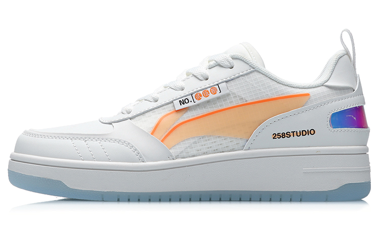 (W) Li-Ning NO. 258 Low 'White Orange'