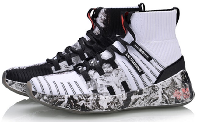 (Women) Li-Ning No Boundaries 2 High 'White Black' AFPQ048-1 Lookbook (Women) Li-Ning No Boundaries 2 High 'White Black' AFPQ048-1