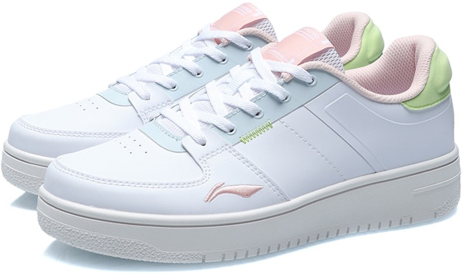 (W) 리닝 원플레이 '화이트 그린 핑크' AGCR190-3 Lookbook (W) 리닝 원플레이 '화이트 그린 핑크' AGCR190-3