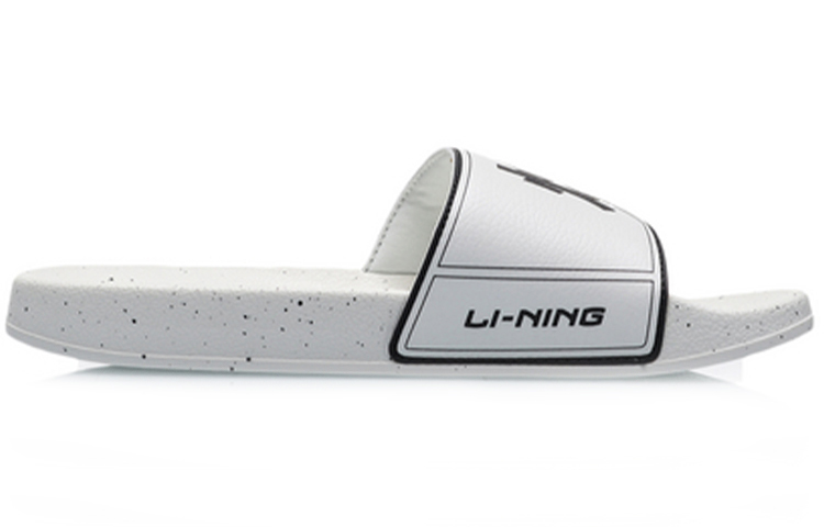 (W) Li-Ning Other Sports slippers 'Black White' 圖 2