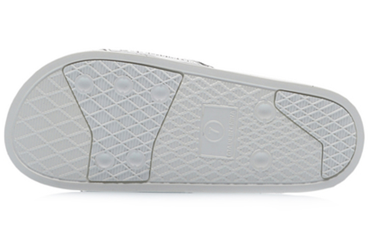 (W) Li-Ning Other Sports slippers 'Black White' 圖 5