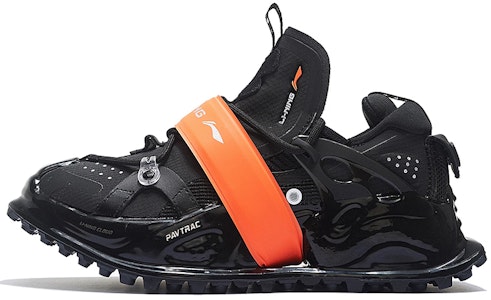 (W) 李寧タイタンハロー 黒×オレンジ AZGS102-1 Buy (W) 李寧タイタンハロー 黒×オレンジ AZGS102-1