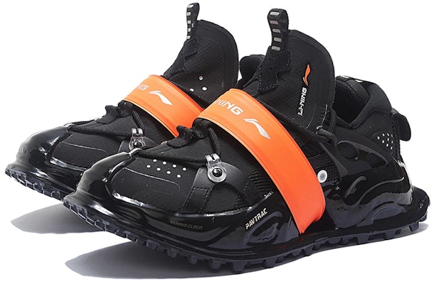 (Women) Li-Ning Titan Halo 'Black Orange' AZGS102-1 Lookbook (Women) Li-Ning Titan Halo 'Black Orange' AZGS102-1