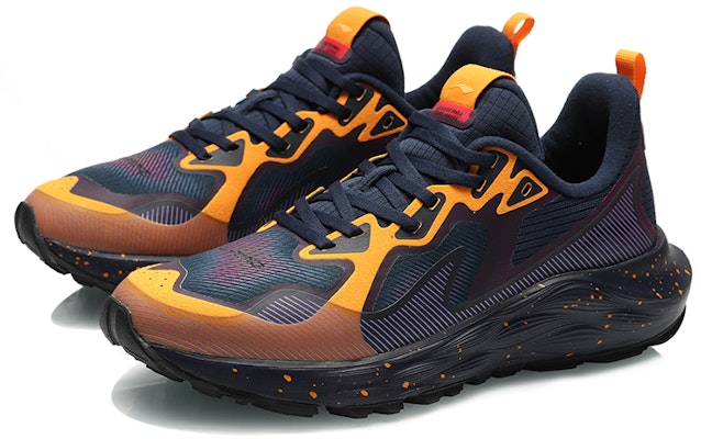 (Women) Li-Ning Protect4e Cloud 'Black Blue Yellow' ARHQ168-7 Lookbook (Women) Li-Ning Protect4e Cloud 'Black Blue Yellow' ARHQ168-7