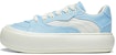 (W) Li-Ning Puff Platform 'Biru Langit Beige' AZGT026-6