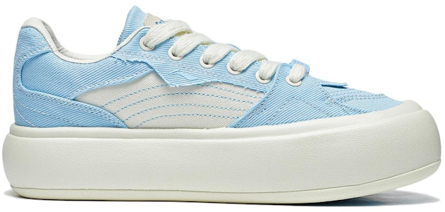 (W) 李寧パフプラットフォーム「スカイブルーベージュ」 AZGT026-6 Order (W) 李寧パフプラットフォーム「スカイブルーベージュ」 AZGT026-6