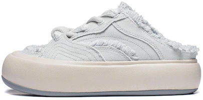 (Women) Li-Ning Puff Platform Mule 'Light Grey Beige' AZGU014-3 (Women) Li-Ning Puff Platform Mule 'Light Grey Beige' AZGU014-3