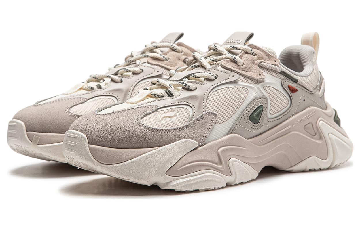 Lookbook (W) Li-Ning Counterflow Qianxingce 2 'Gris Beige' AGLT168-3
