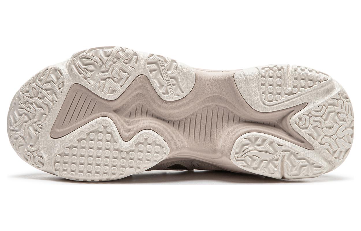 Sizing (W) Li-Ning Counterflow Qianxingce 2 'Gris Beige' AGLT168-3