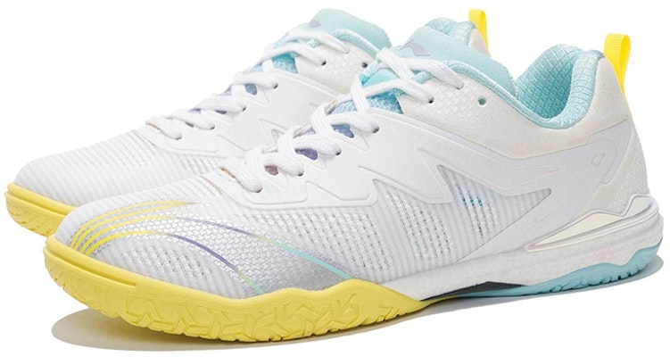 (W) Li-Ning Qilin 2.0 'Putih Biru Ping Pong' APPR010-2 Lookbook (W) Li-Ning Qilin 2.0 'Putih Biru Ping Pong' APPR010-2