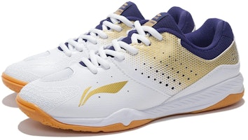 (W) Li-Ning Qilin 'Putih Emas Ungu' APTR002-2 Lookbook (W) Li-Ning Qilin 'Putih Emas Ungu' APTR002-2