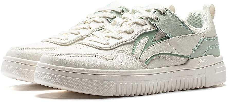 (Women) Li-Ning Qingyun 'White Green' AGCT298-2 Shop (Women) Li-Ning Qingyun 'White Green' AGCT298-2