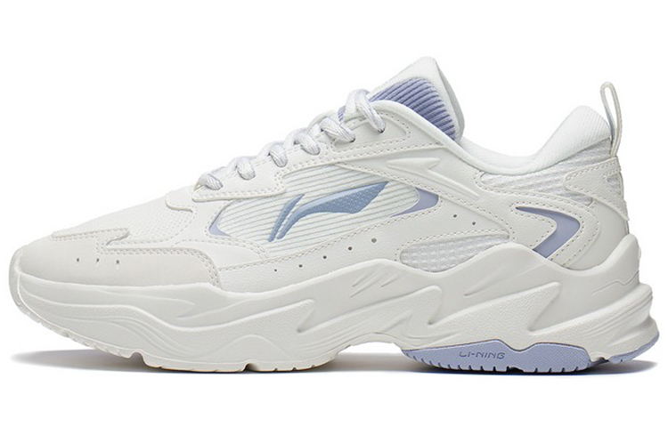(Women) Li-Ning Qixing 'Creamy White Blue' ARLS024-1