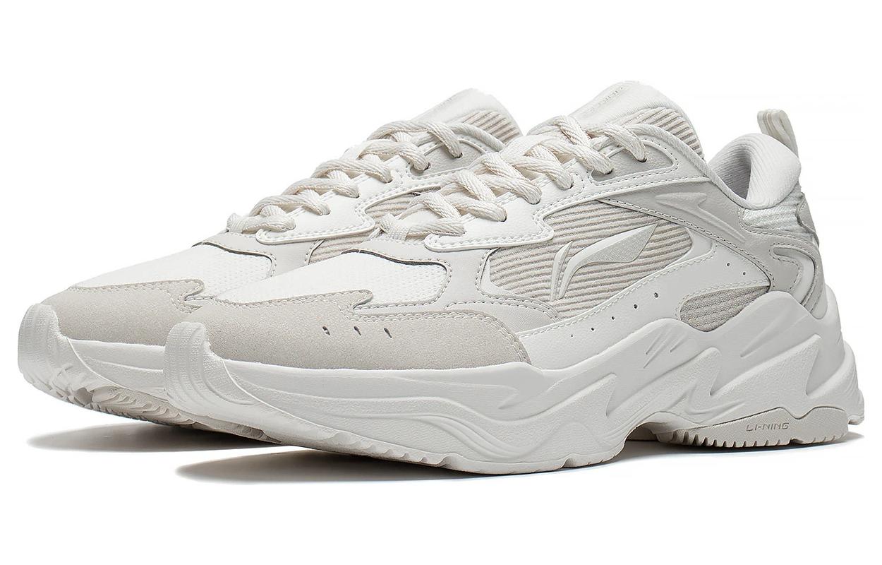 Lookbook (W) Li-Ning Qixing 'Beige' Coklat Kekuningan ARXU008-1