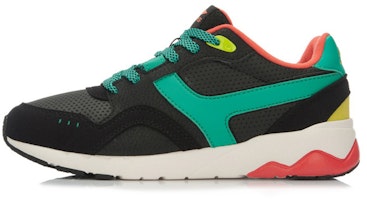 (Women) Li-Ning Radiant 96 Retro 'Black Green' ALCL014-7 (Women) Li-Ning Radiant 96 Retro 'Black Green' ALCL014-7