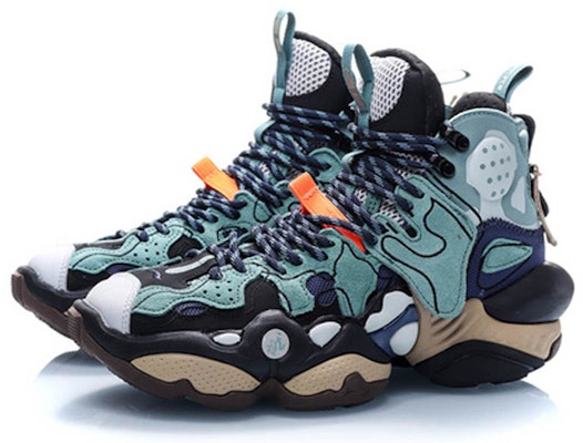 (W) 李宁 Reburn Ace Mid 纽约时装周 '黑绿'款 AGBP084-4 Order (W) 李宁 Reburn Ace Mid 纽约时装周 '黑绿'款 AGBP084-4