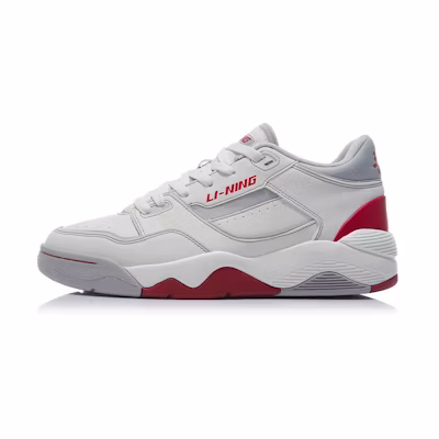 (W) Li-Ning Retro 80s 'White Red'