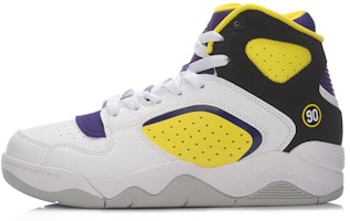 (Women) Li-Ning Retro 90 II High 'White Yellow Black' ABCM006-5 (Women) Li-Ning Retro 90 II High 'White Yellow Black' ABCM006-5