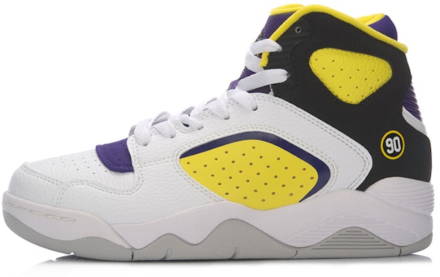 (Women) Li-Ning Retro 90 II High 'White Yellow Black' ABCM006-5 Buy (Women) Li-Ning Retro 90 II High 'White Yellow Black' ABCM006-5