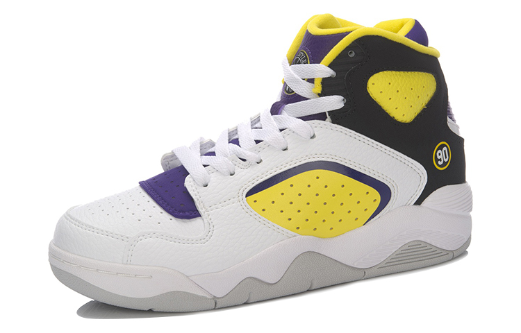 Order (W) 李寧 レトロ90 II ハイ "白黄黒" ABCM006-5