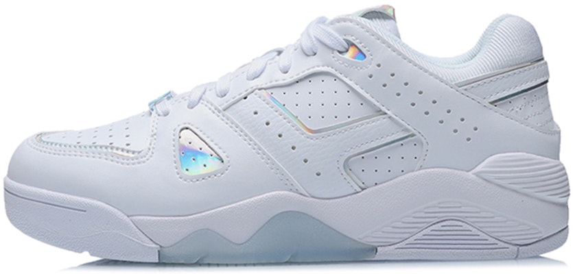 (Women) Li-Ning Retro 90s Low 'Reflective White' AGBR018-3 Buy (Women) Li-Ning Retro 90s Low 'Reflective White' AGBR018-3