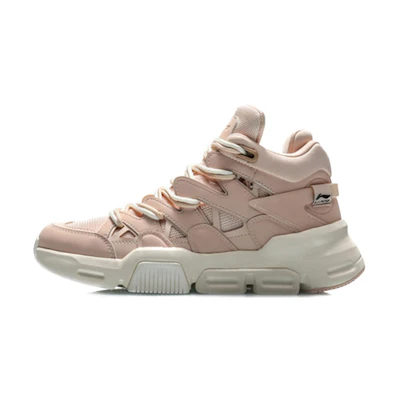 (W) Li-Ning Retro High 'Rose Pink'