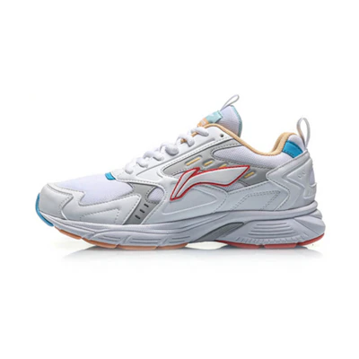 (W) Li-Ning Retro Running 'White Light Blue'