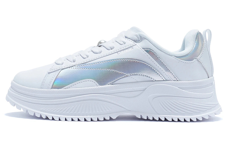(W) Li-Ning Retro Sport Leisure 'White'