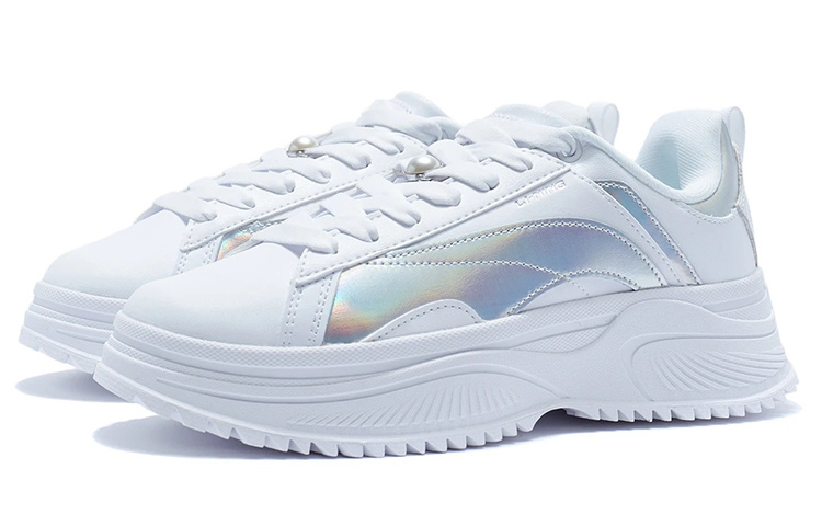 (W) Li-Ning Retro Sport Leisure 'White' 圖 3