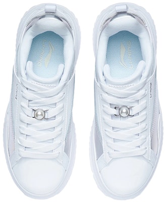 (W) Li-Ning Retro Sport Vrijetijd ''Wit'' AGCR338-3 Shop (W) Li-Ning Retro Sport Vrijetijd ''Wit'' AGCR338-3