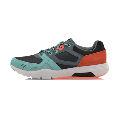 (W) Li-Ning Retro Walker 'Black Green Orange'