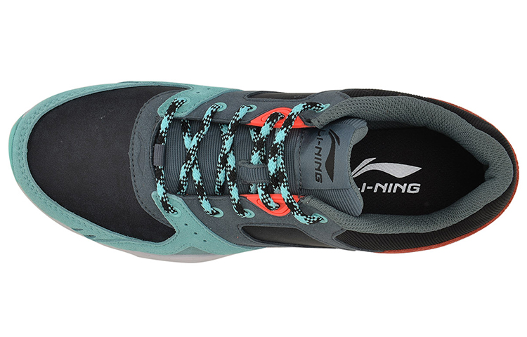 (W) Li-Ning Retro Walker 'Black Green Orange' 圖 3