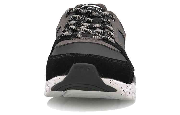 (W) Li-Ning Retro-Walker 'Black Grey' 圖 4