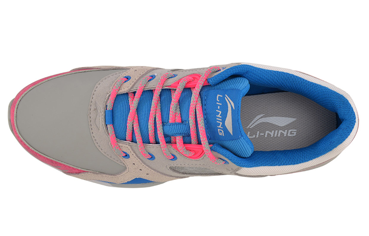 (W) Li-Ning Retro-Walker Low 'Grey Pink Blue' 圖 3