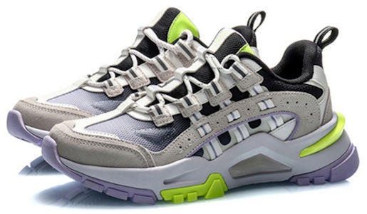 (W) Li-Ning Reverses 'Gris Neon Amarillo' AGCQ182-1 Lookbook (W) Li-Ning Reverses 'Gris Neon Amarillo' AGCQ182-1