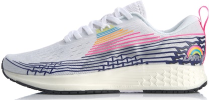 (Women) Li-Ning Rouge Rabbit IV 'White Rainbow' ARBP046-13 (Women) Li-Ning Rouge Rabbit IV 'White Rainbow' ARBP046-13