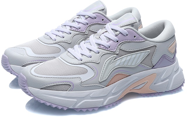 (Women) Li-Ning Runner Low 'Grey Purple' ARLR004-2 Lookbook (Women) Li-Ning Runner Low 'Grey Purple' ARLR004-2