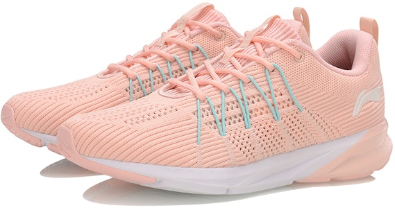 (W) Kasut Lari Li-Ning 'Pink White' ARHP156-4 Lookbook (W) Kasut Lari Li-Ning 'Pink White' ARHP156-4